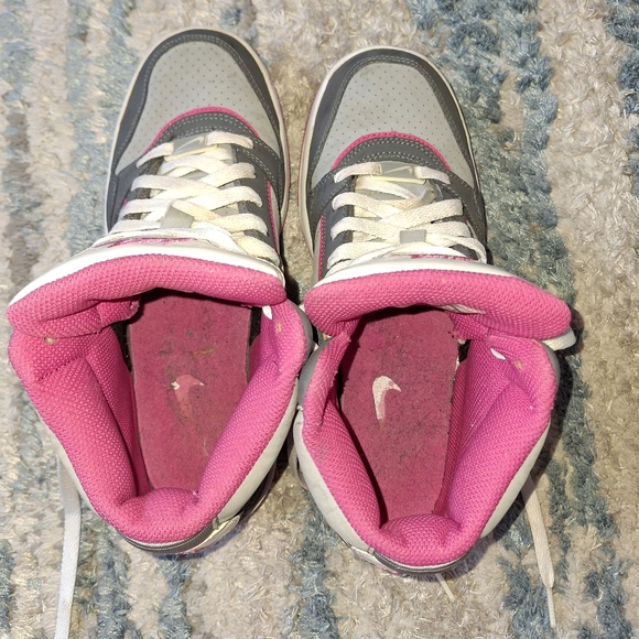 Nike Air Prestige 3 High Wolf Grey Pink Women's 7 GUC - Picture 8 of 11